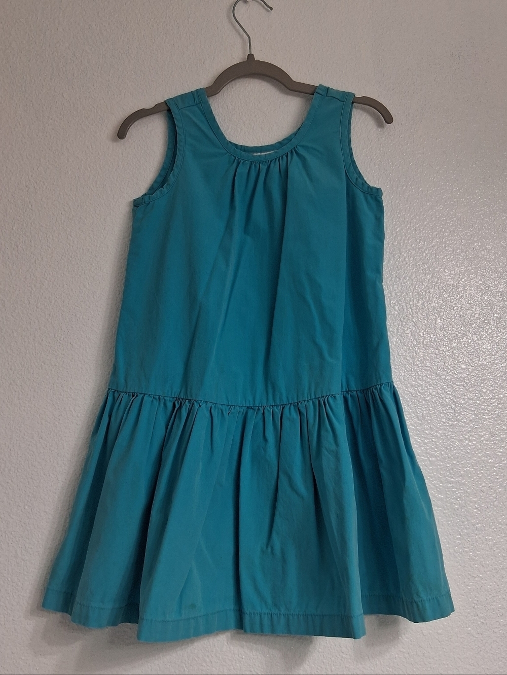 Hanna Andersson Sky Blue Sleeveless Dress Size 6/7 (120)